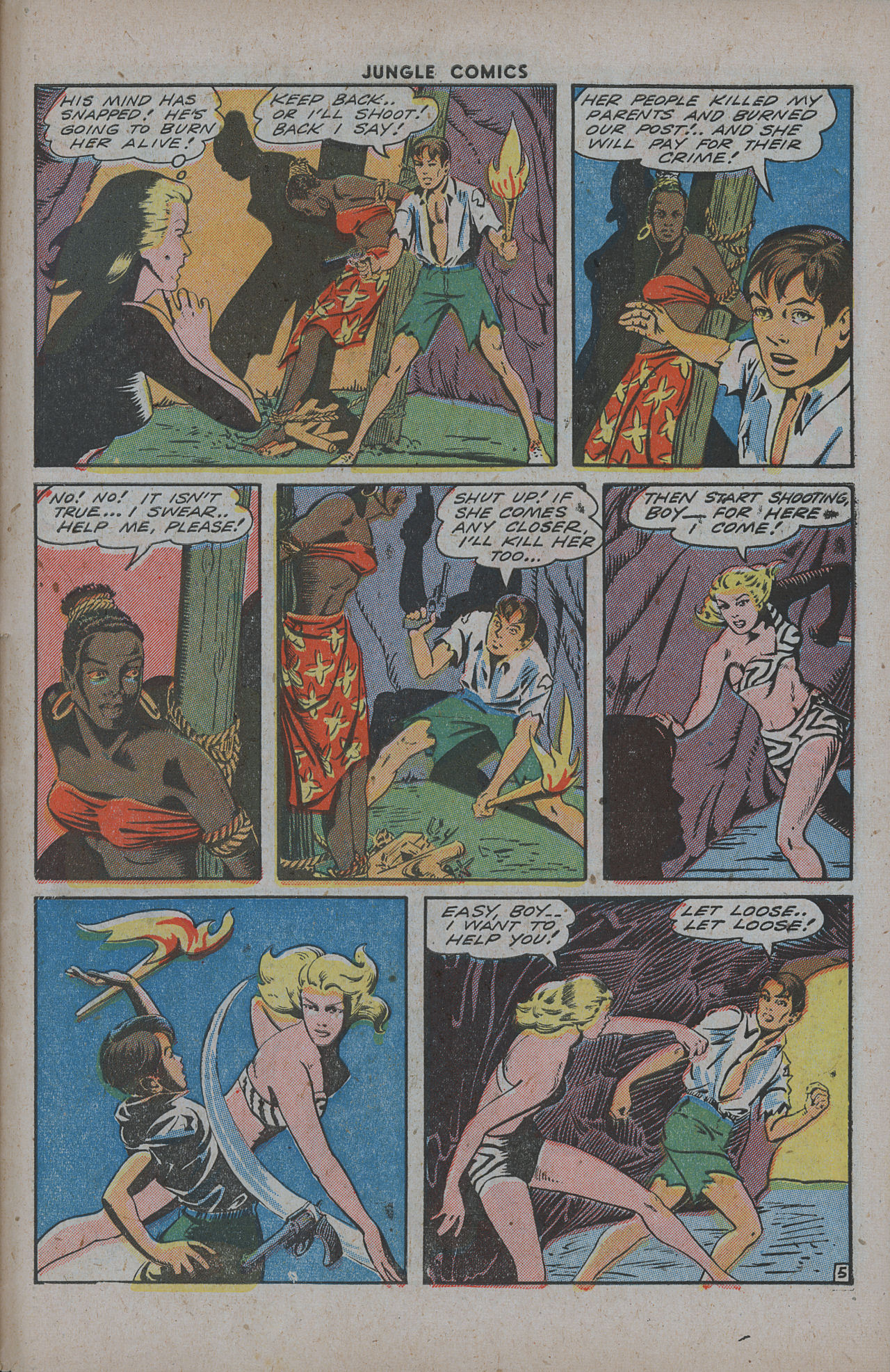 Read online Jungle Comics comic -  Issue #56 - 47