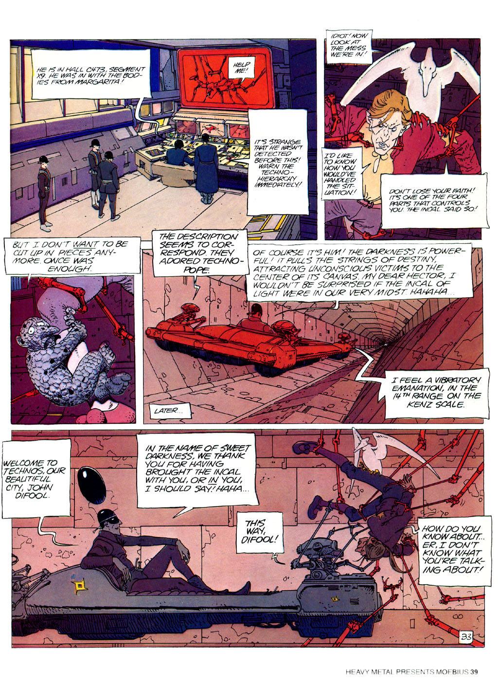 Read online Heavy Metal Presents Moebius comic -  Issue # Full - 40