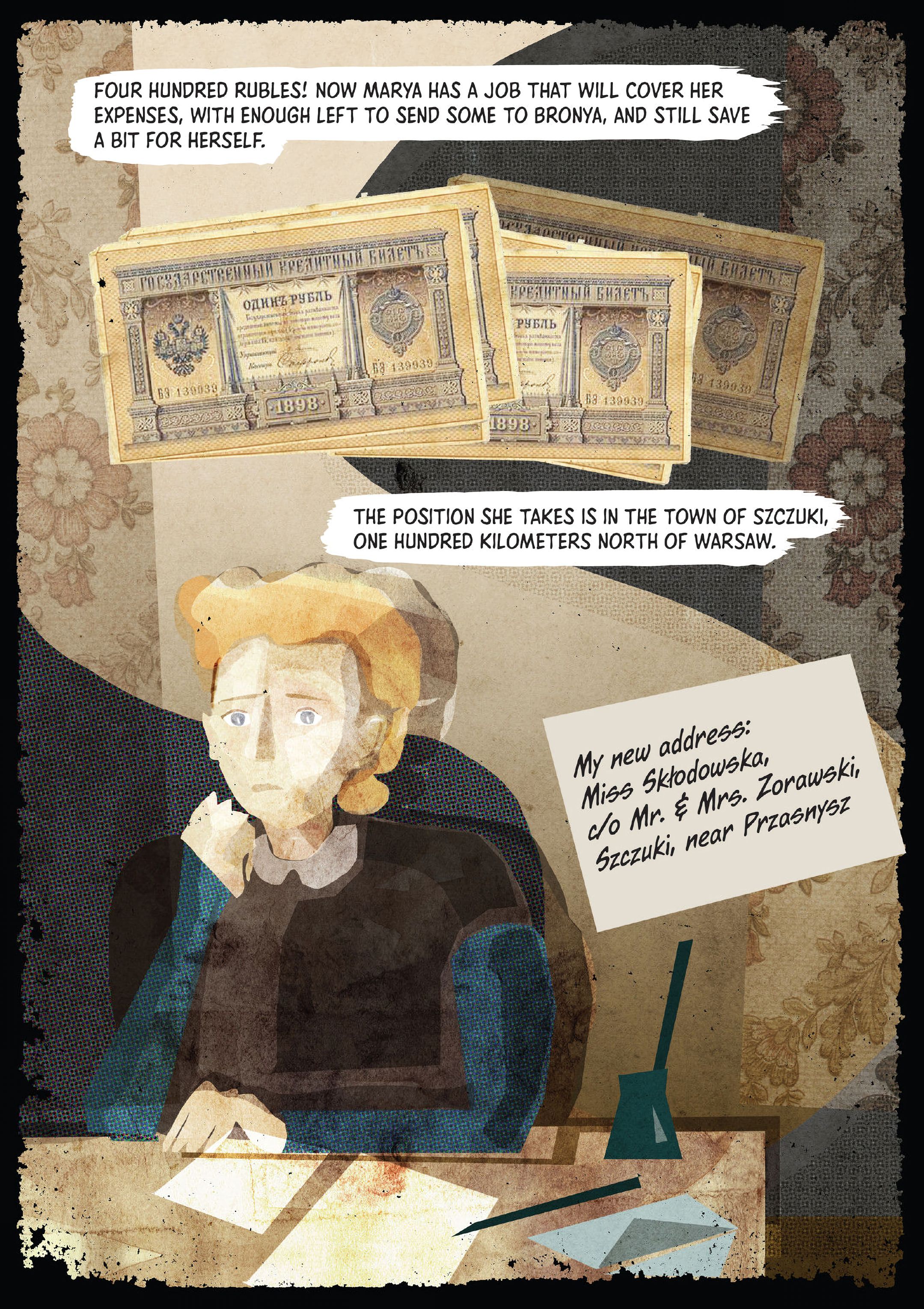 Read online Marie Curie: A Quest For Light comic -  Issue # TPB - 35