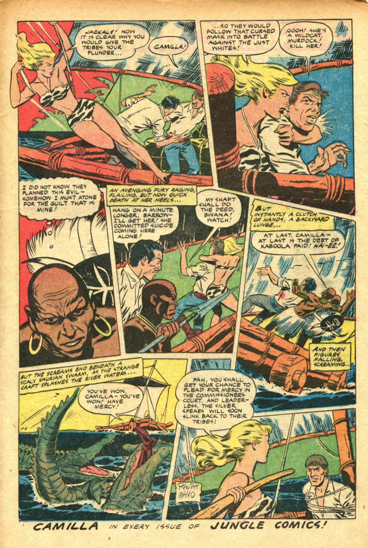 Read online Jungle Comics comic -  Issue #142 - 33