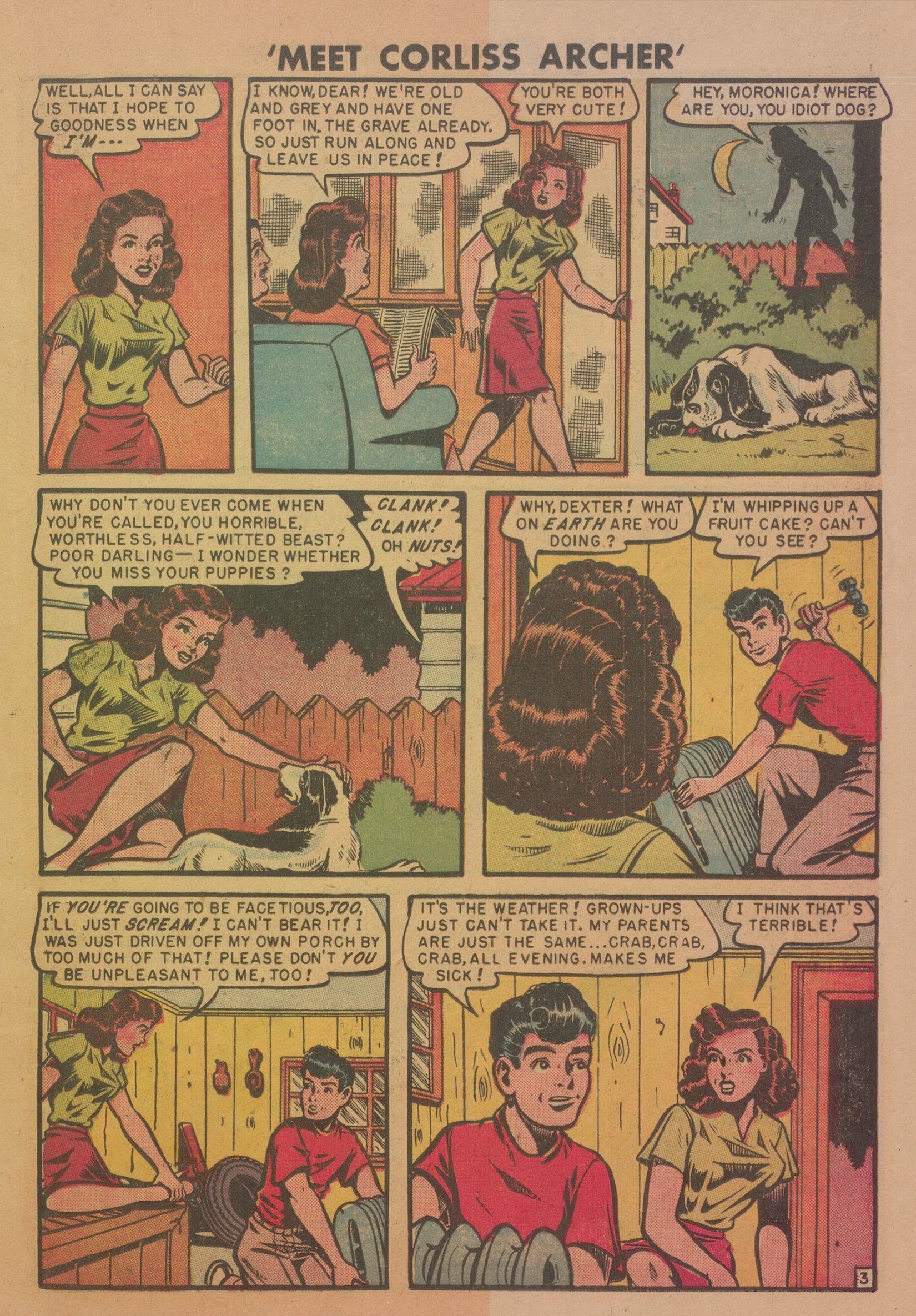 Read online Meet Corliss Archer comic -  Issue #1 - 15