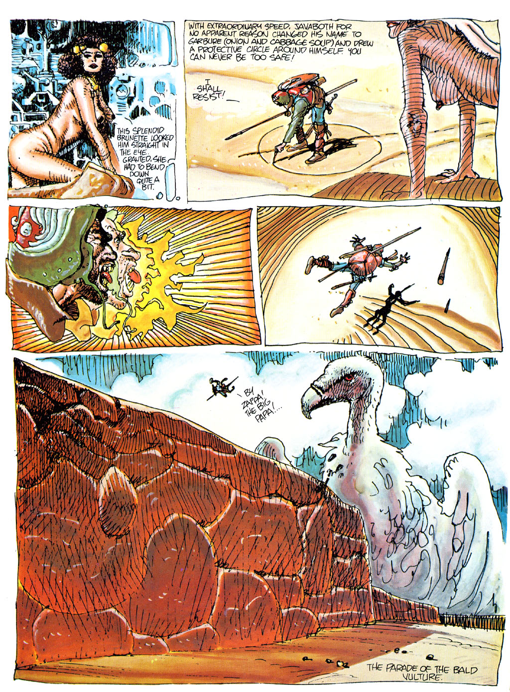Read online Heavy Metal Presents Moebius comic -  Issue # Full - 80