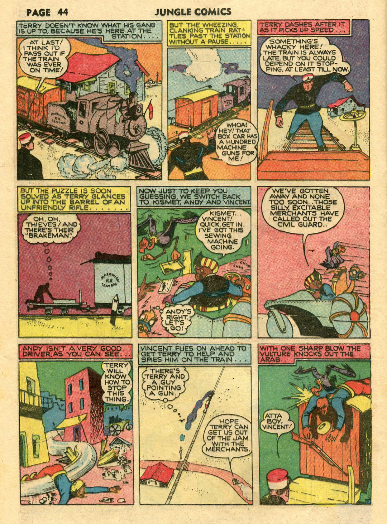 Read online Jungle Comics comic -  Issue #14 - 46