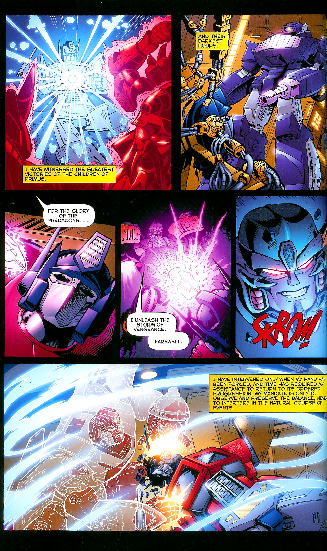 Read online Transformers: Cybertron: Balancing Act comic -  Issue # TPB - 7