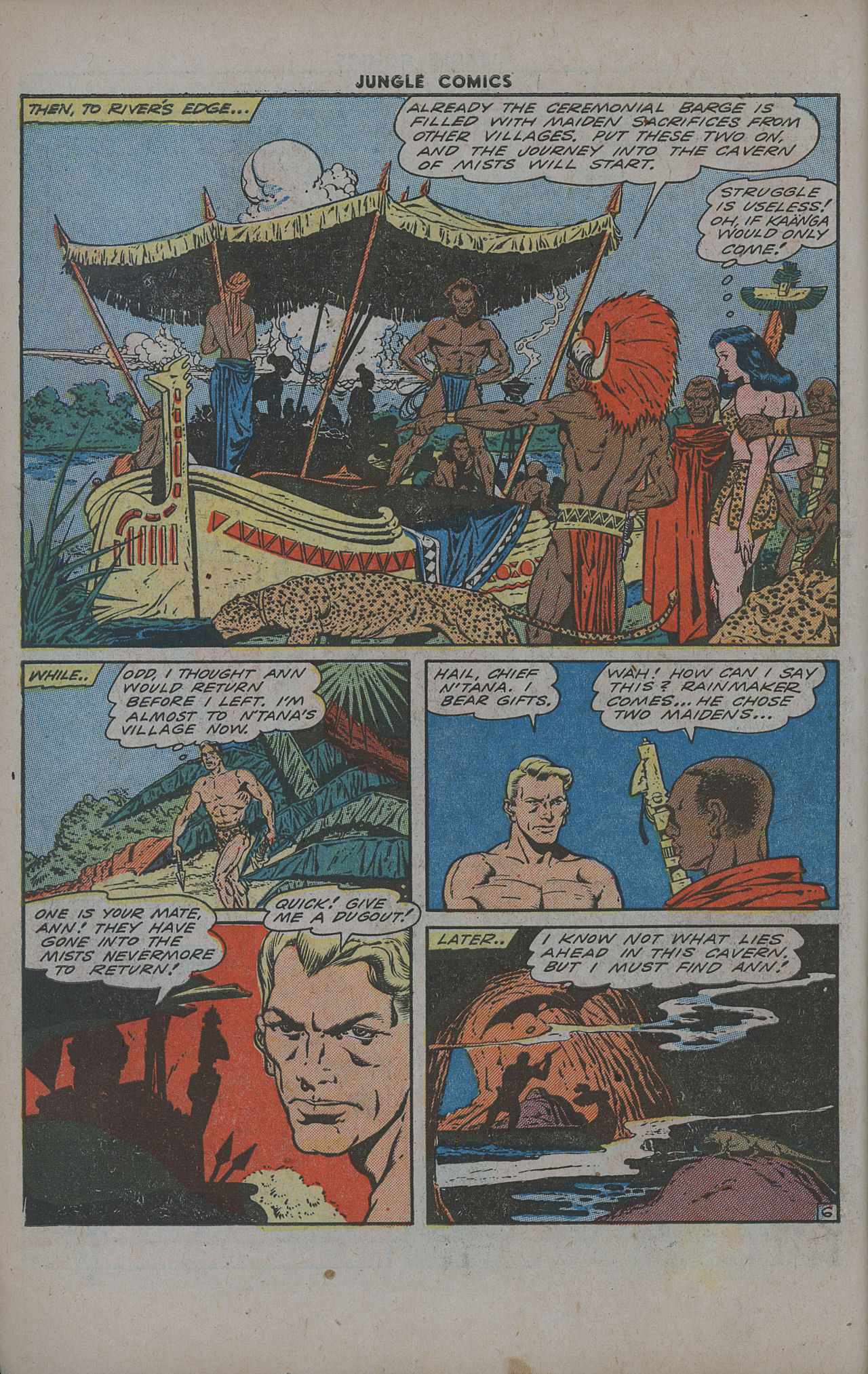 Read online Jungle Comics comic -  Issue #56 - 8