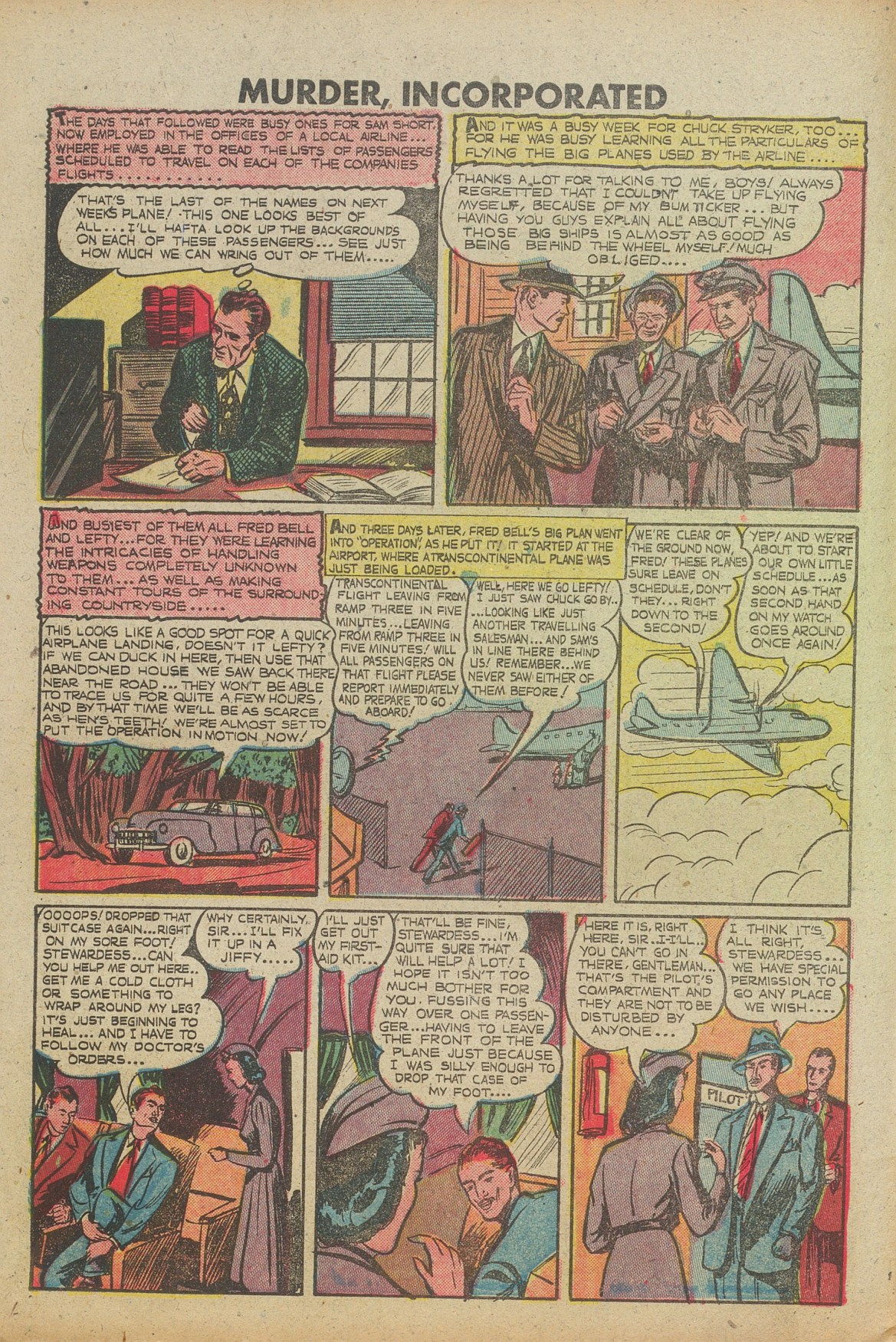 Read online Murder Incorporated (1948) comic -  Issue #9a - 10