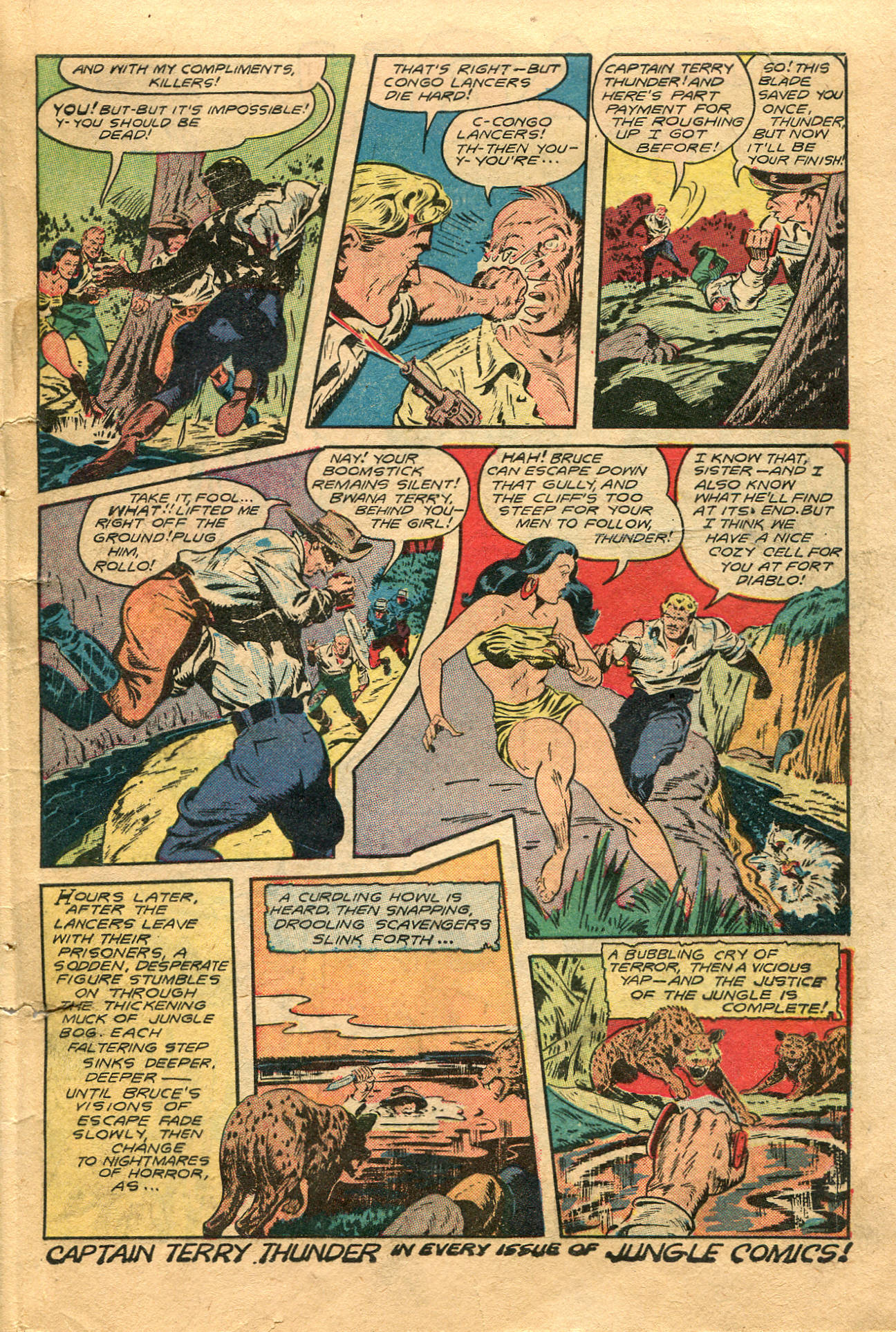 Read online Jungle Comics comic -  Issue #105 - 44
