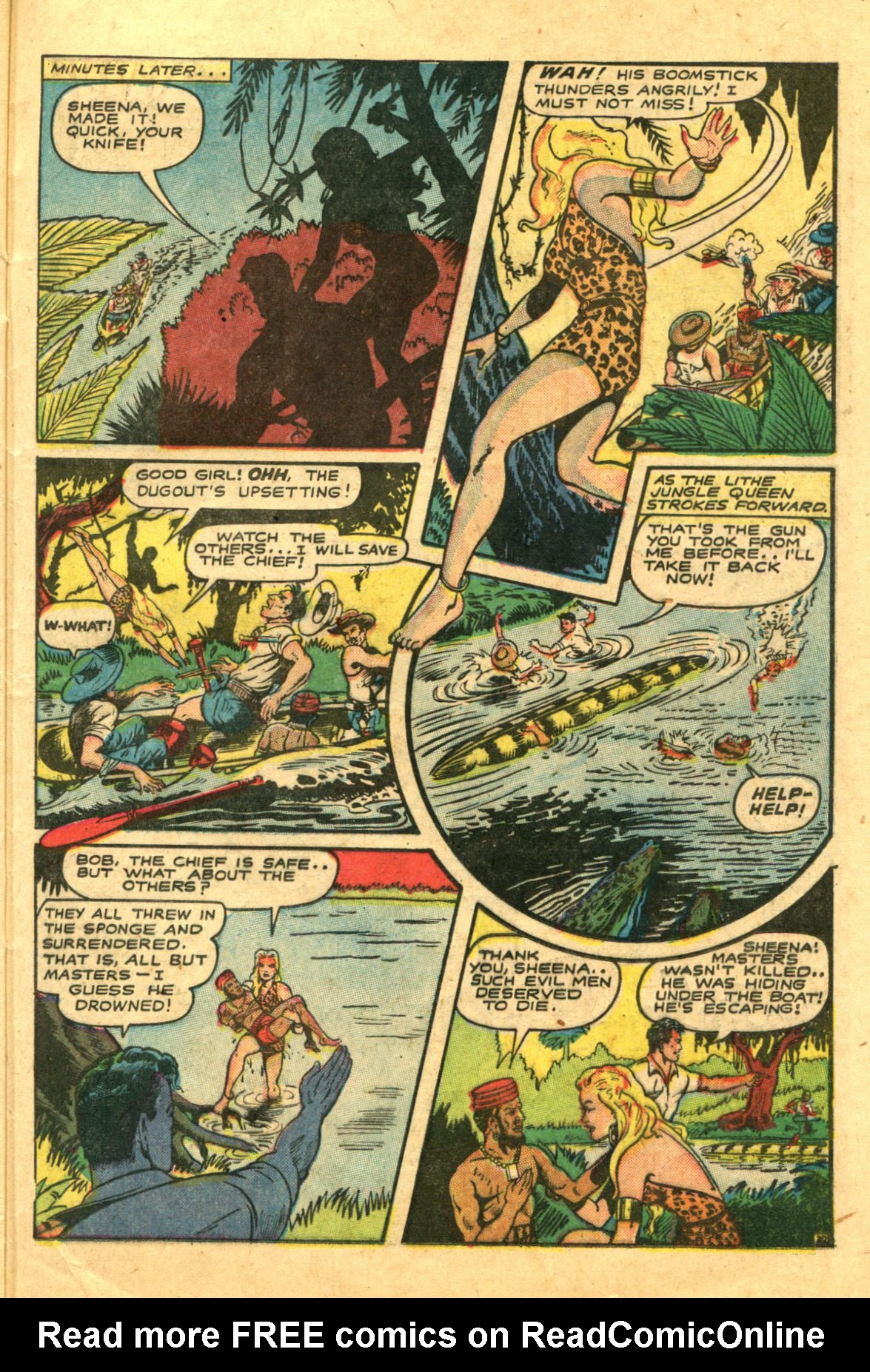 Read online Sheena, Queen of the Jungle (1942) comic -  Issue #6 - 35