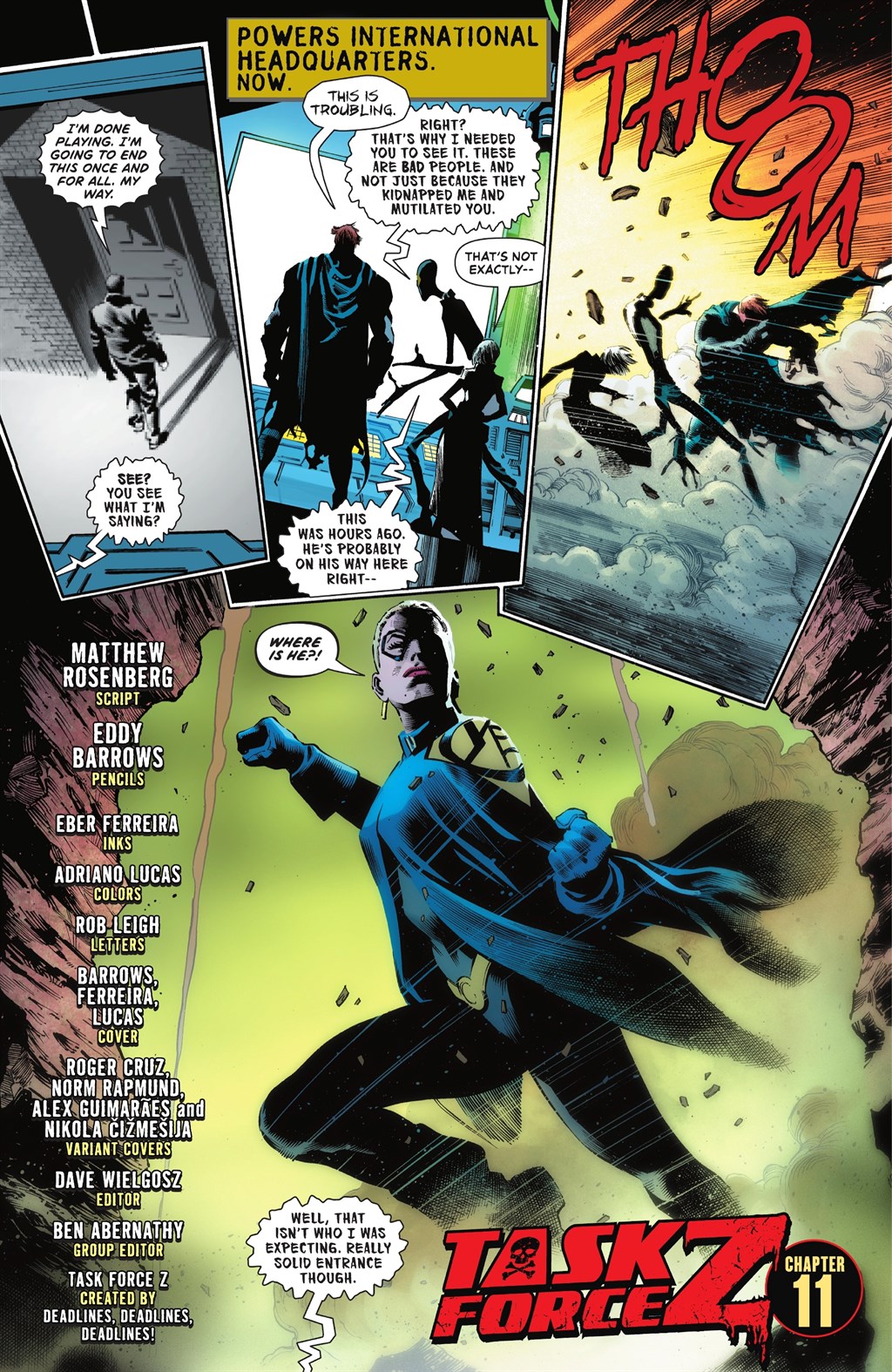 Read online Task Force Z Vol. 2: What's Eating You? comic -  Issue # TPB (Part 2) - 10