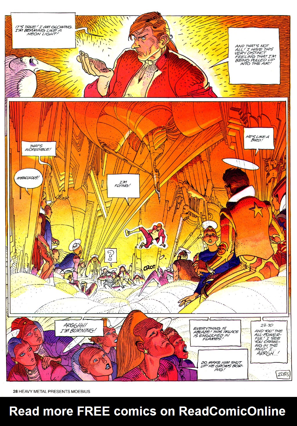Read online Heavy Metal Presents Moebius comic -  Issue # Full - 29