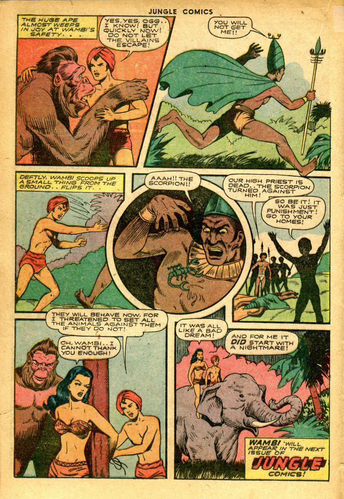 Read online Jungle Comics comic -  Issue #65 - 22