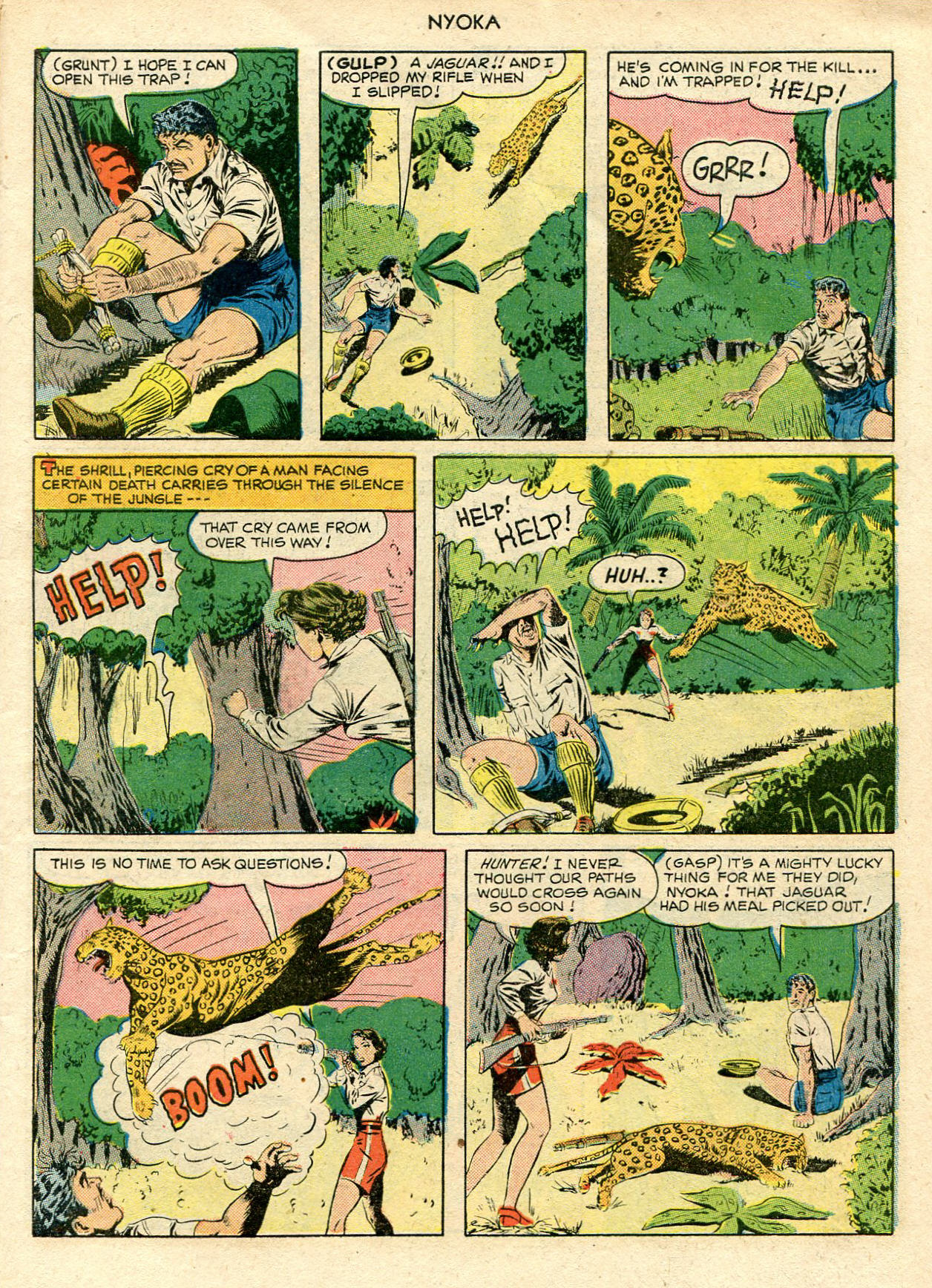 Read online Nyoka the Jungle Girl (1945) comic -  Issue #45 - 7
