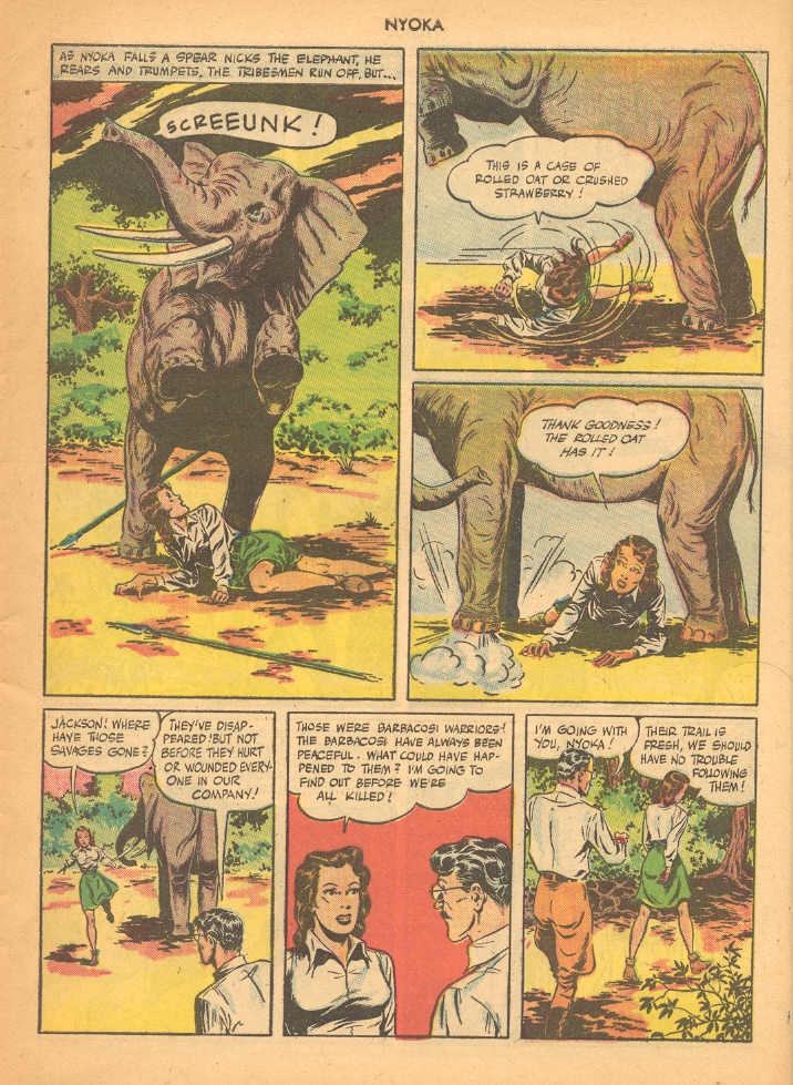 Read online Nyoka the Jungle Girl (1945) comic -  Issue #5 - 7