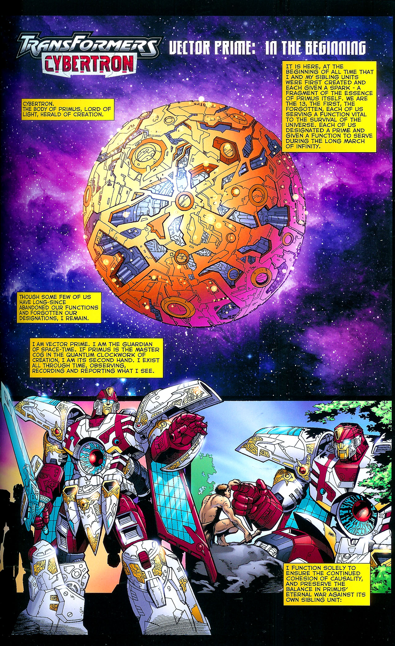Transformers Cybertron Balancing Act (2007) Read All Comics Online