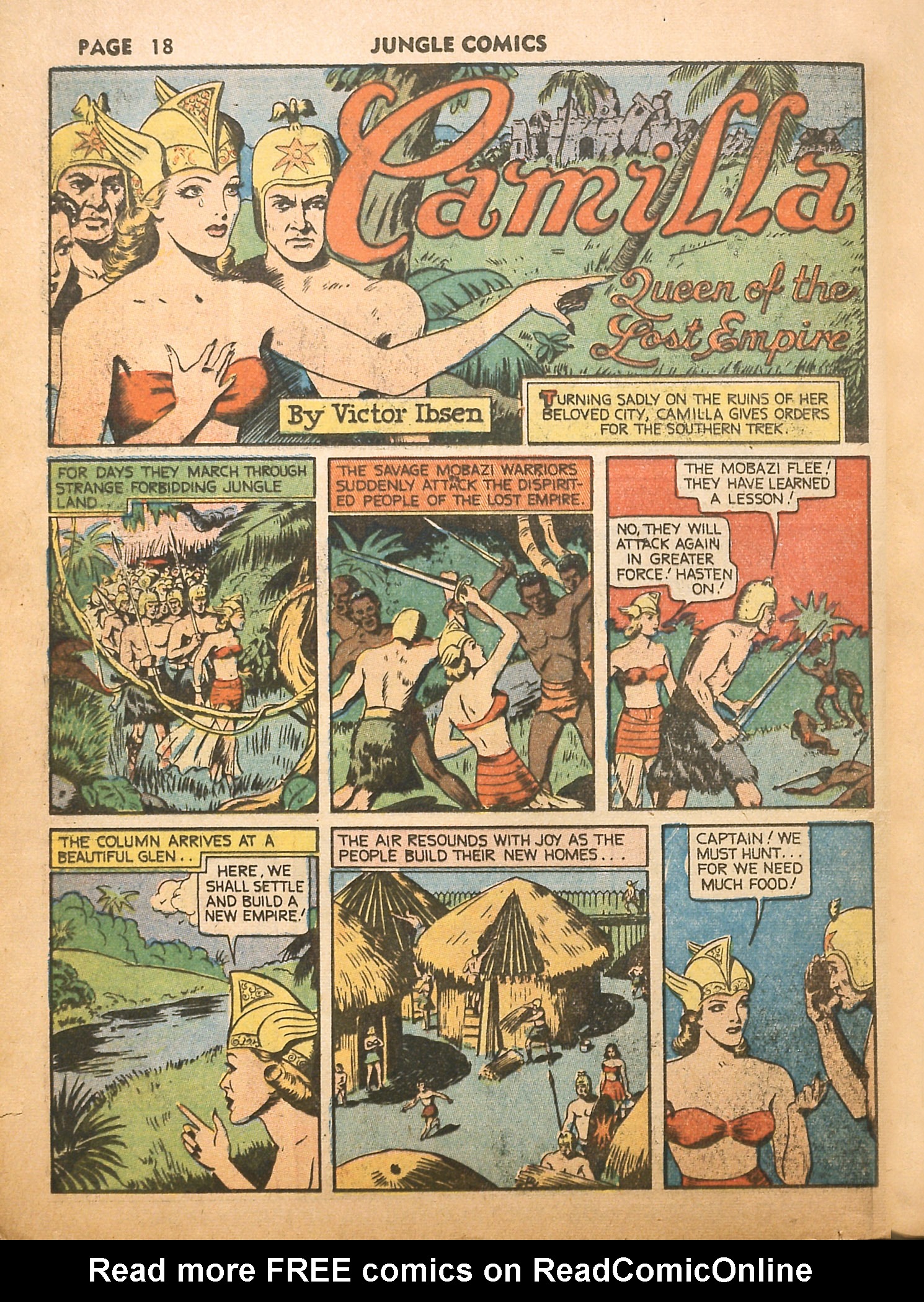 Read online Jungle Comics comic -  Issue #16 - 20