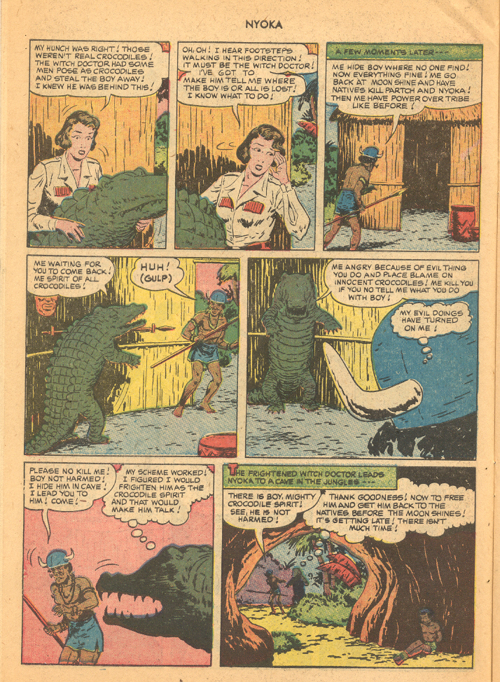 Read online Nyoka the Jungle Girl (1945) comic -  Issue #51 - 22