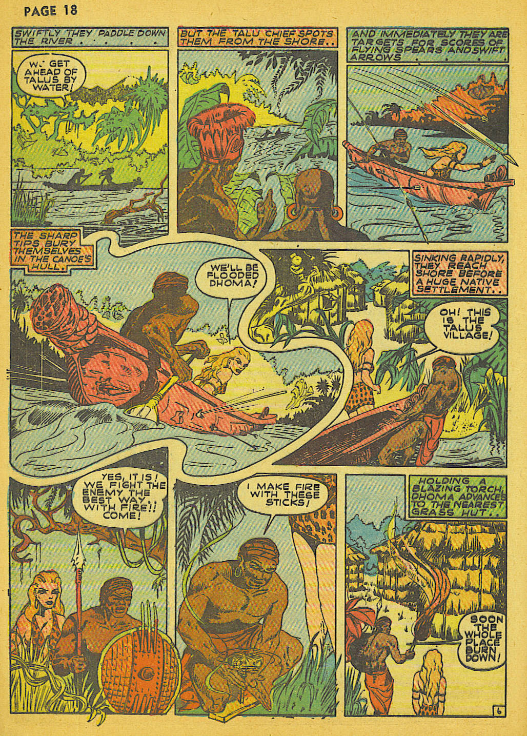 Read online Sheena, Queen of the Jungle (1942) comic -  Issue #1 - 19