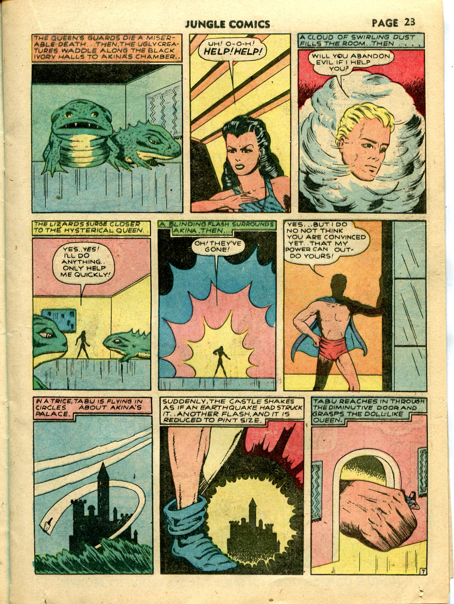 Read online Jungle Comics comic -  Issue #15 - 26