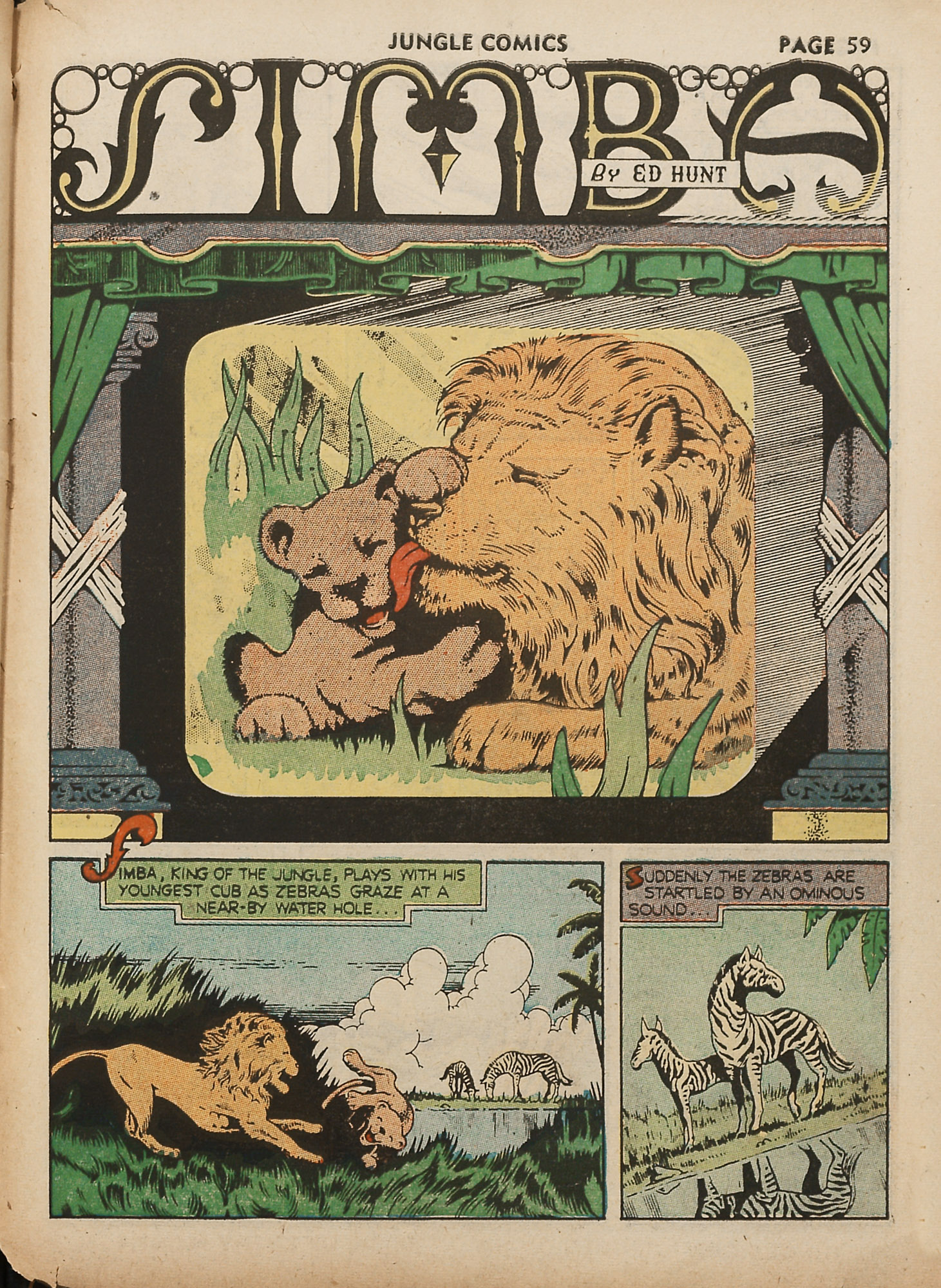 Read online Jungle Comics comic -  Issue #18 - 61