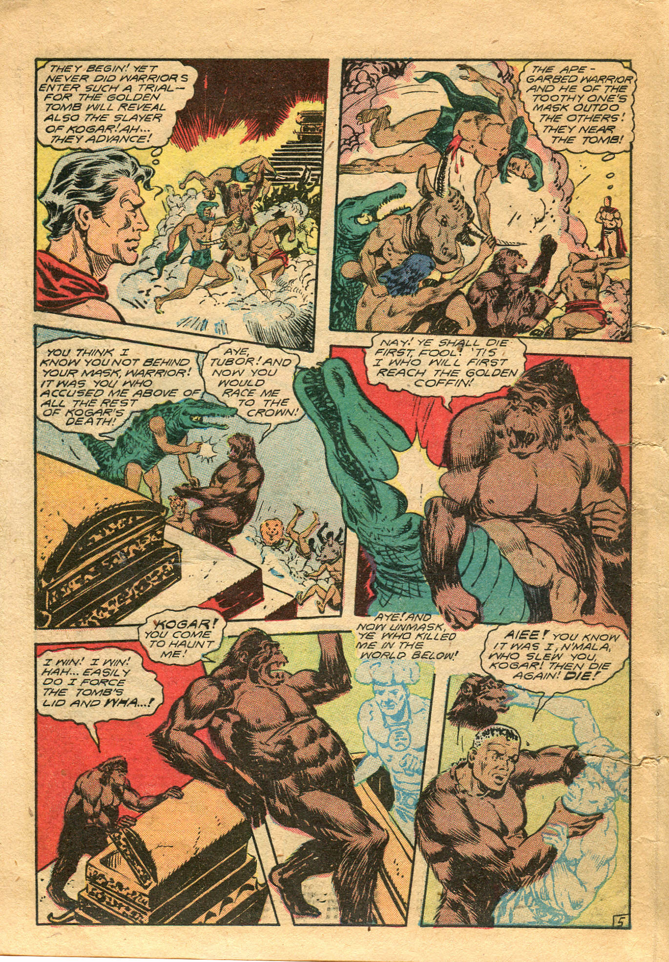 Read online Jungle Comics comic -  Issue #105 - 49
