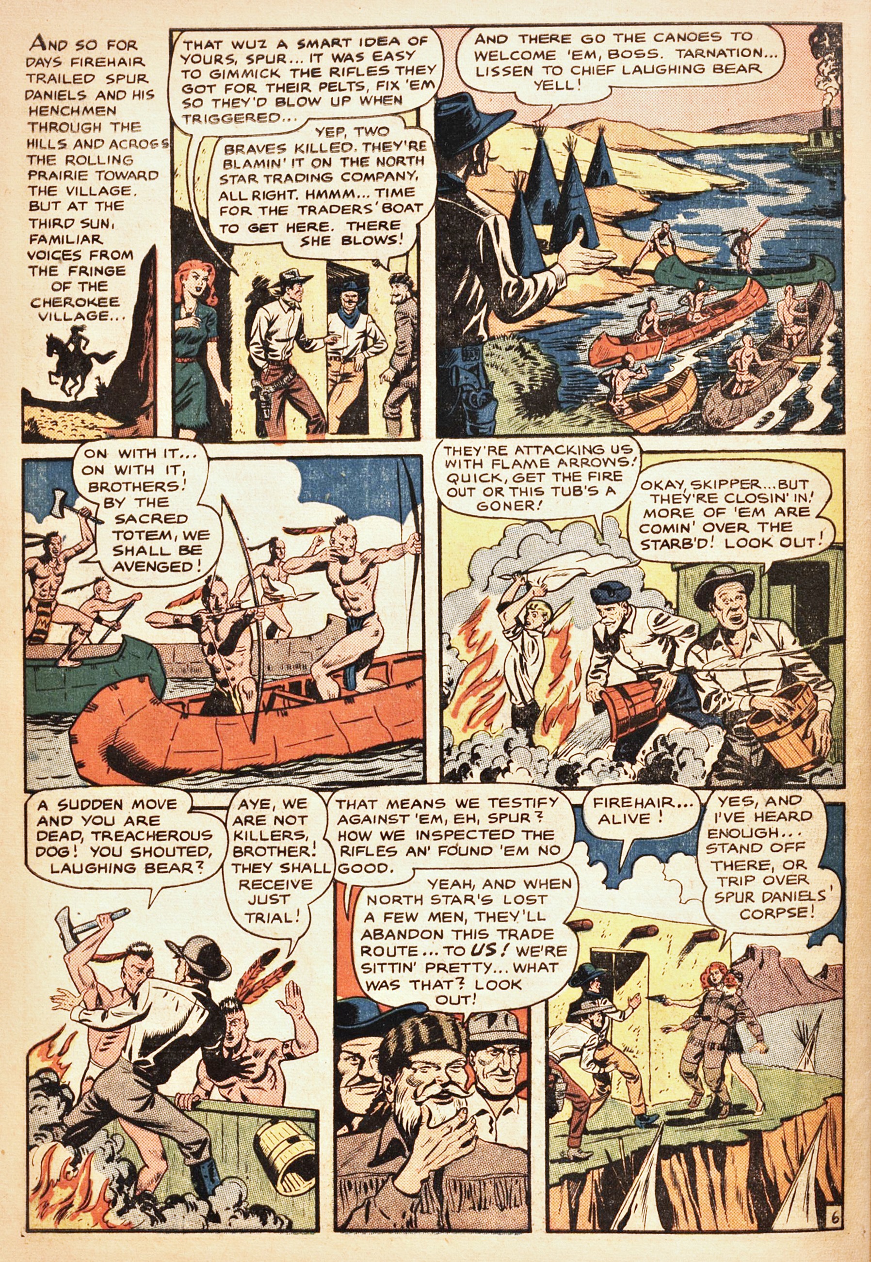 Read online Pioneer West Romances comic -  Issue #4 - 30