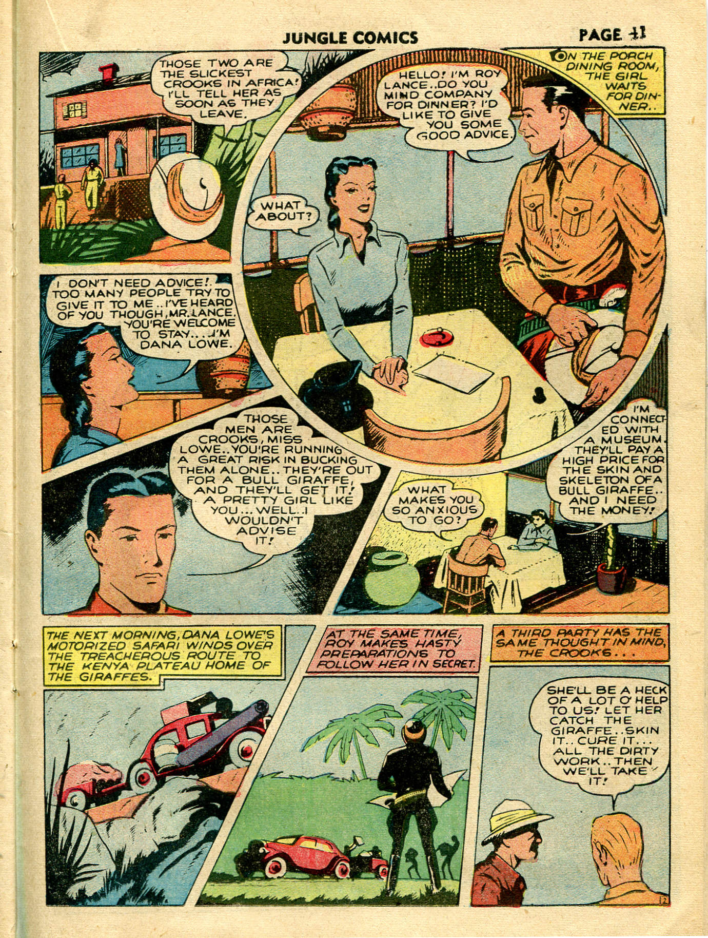 Read online Jungle Comics comic -  Issue #15 - 44
