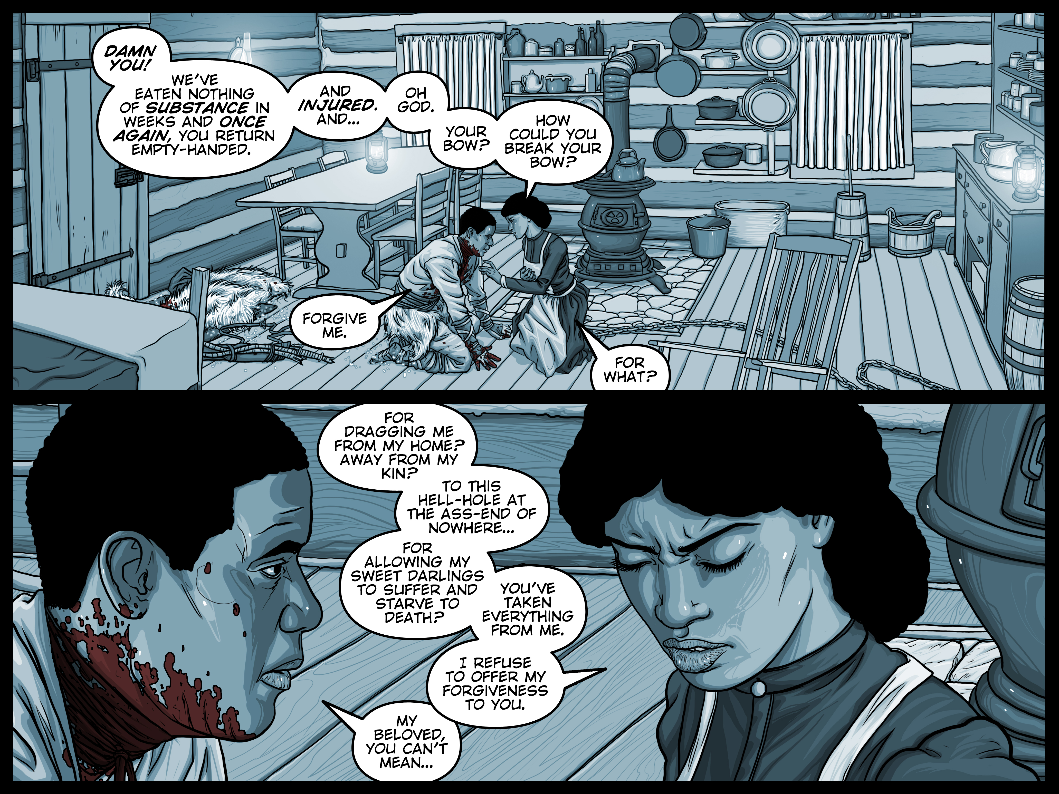 Read online False Positive comic -  Issue #6 - 14