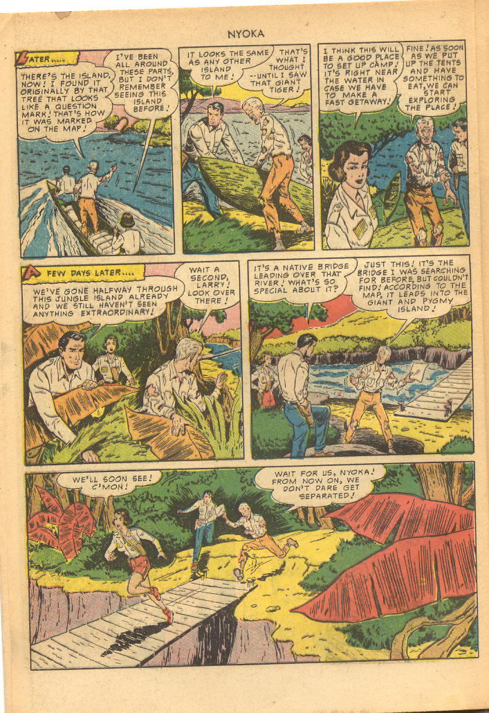 Read online Nyoka the Jungle Girl (1945) comic -  Issue #46 - 8