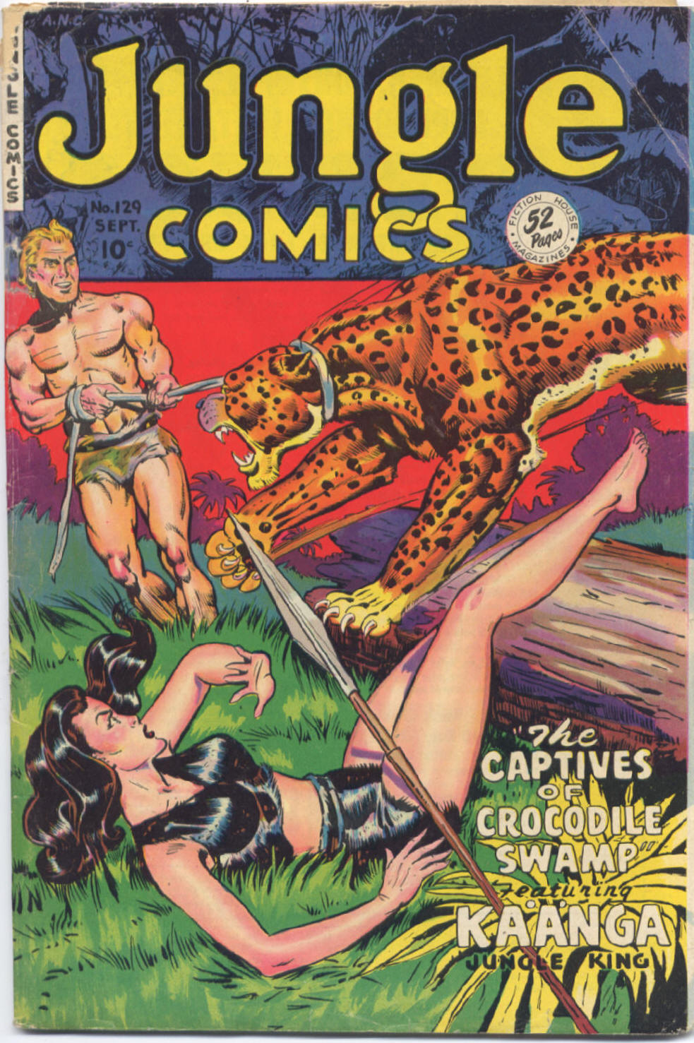 Read online Jungle Comics comic -  Issue #129 - 1