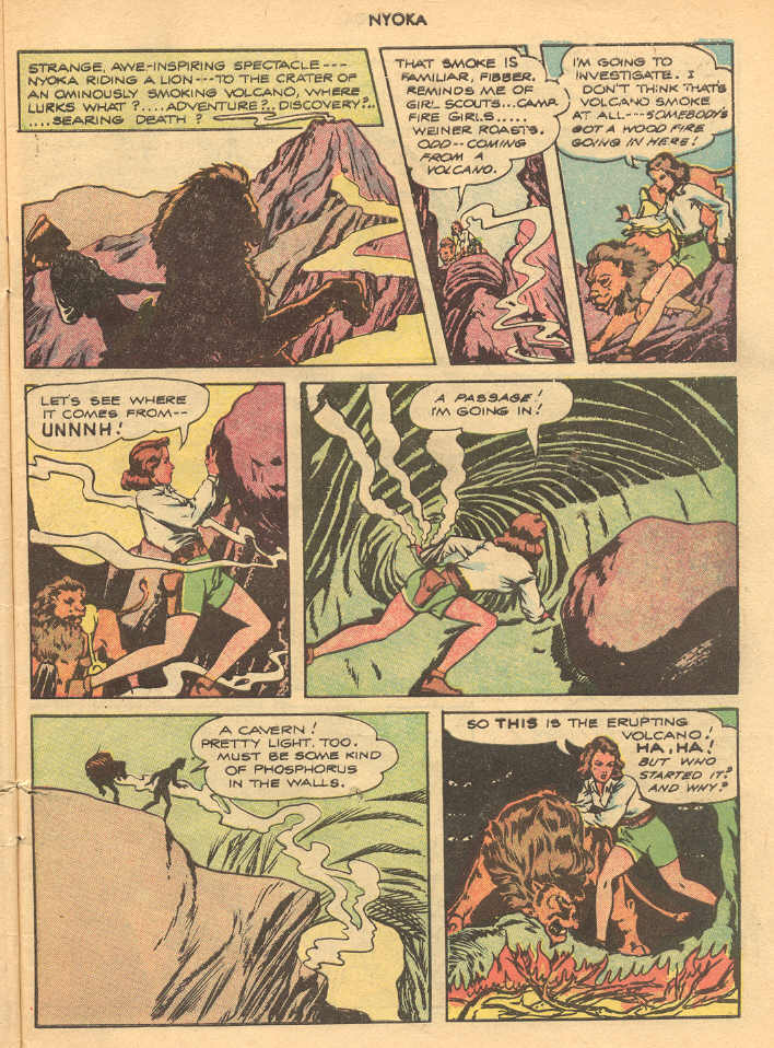 Read online Nyoka the Jungle Girl (1945) comic -  Issue #10 - 7