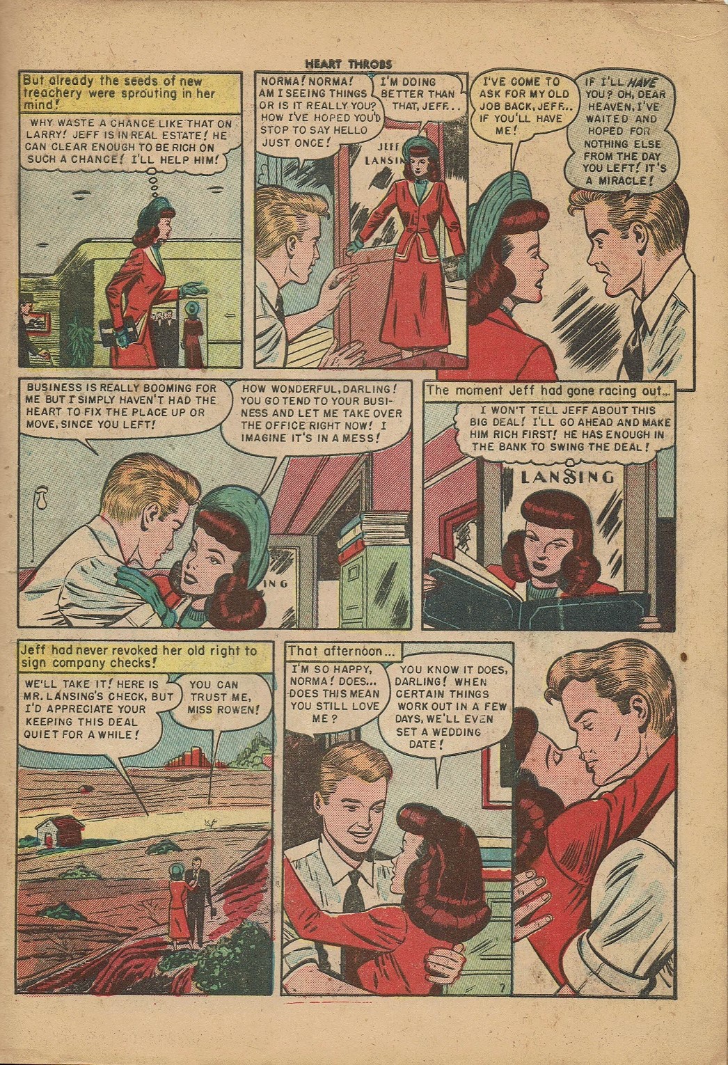 Read online Heart Throbs comic -  Issue #4 - 9