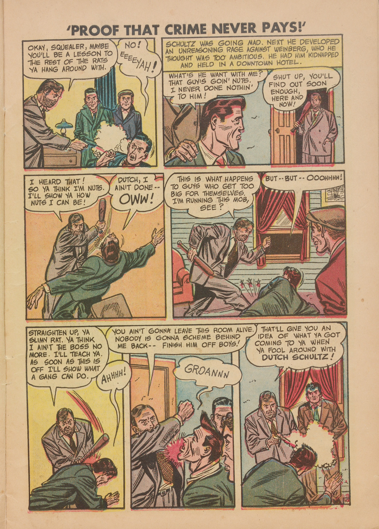 Read online Murder Incorporated (1948) comic -  Issue #3 - 11