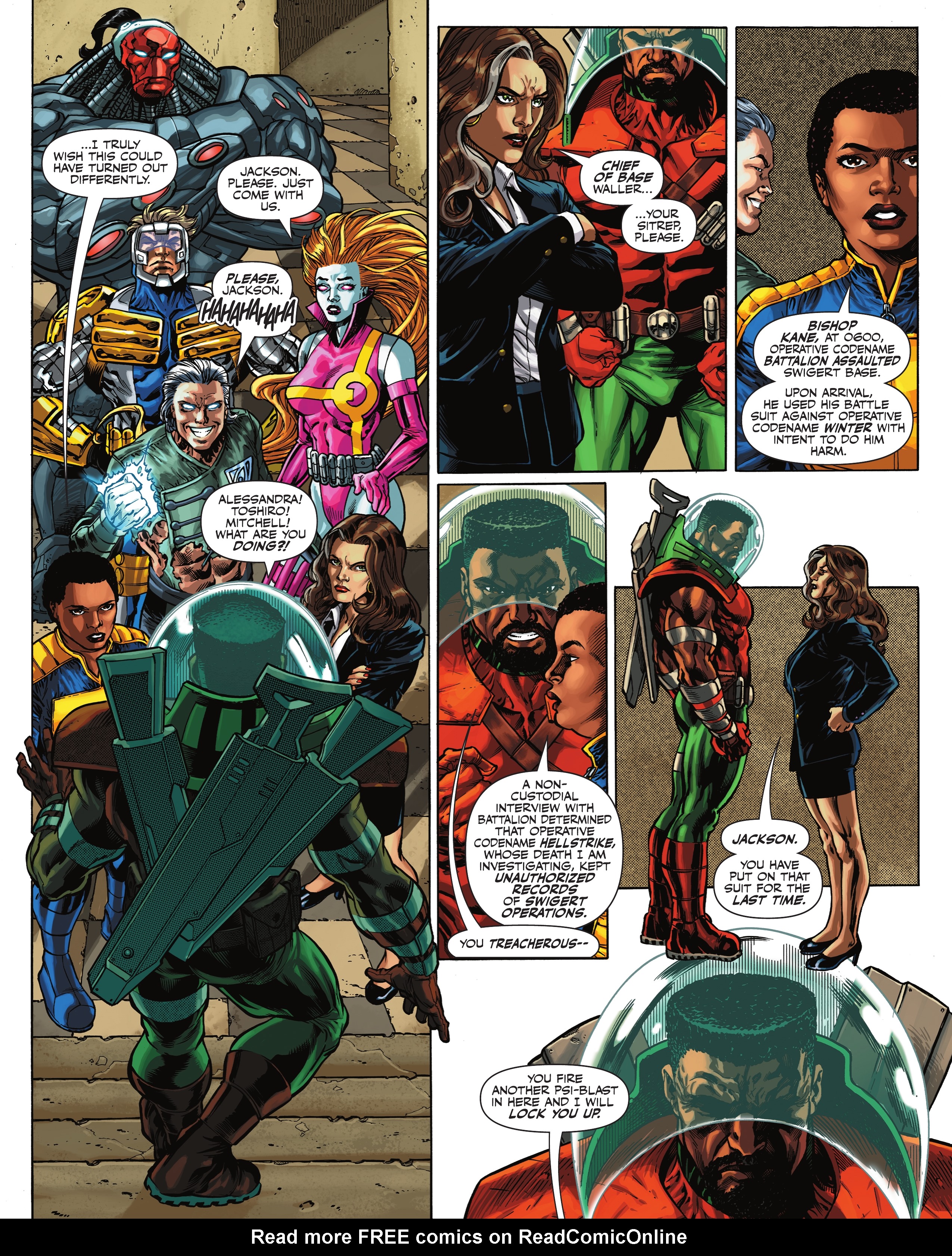 Read online Waller vs. Wildstorm comic -  Issue #1 - 18