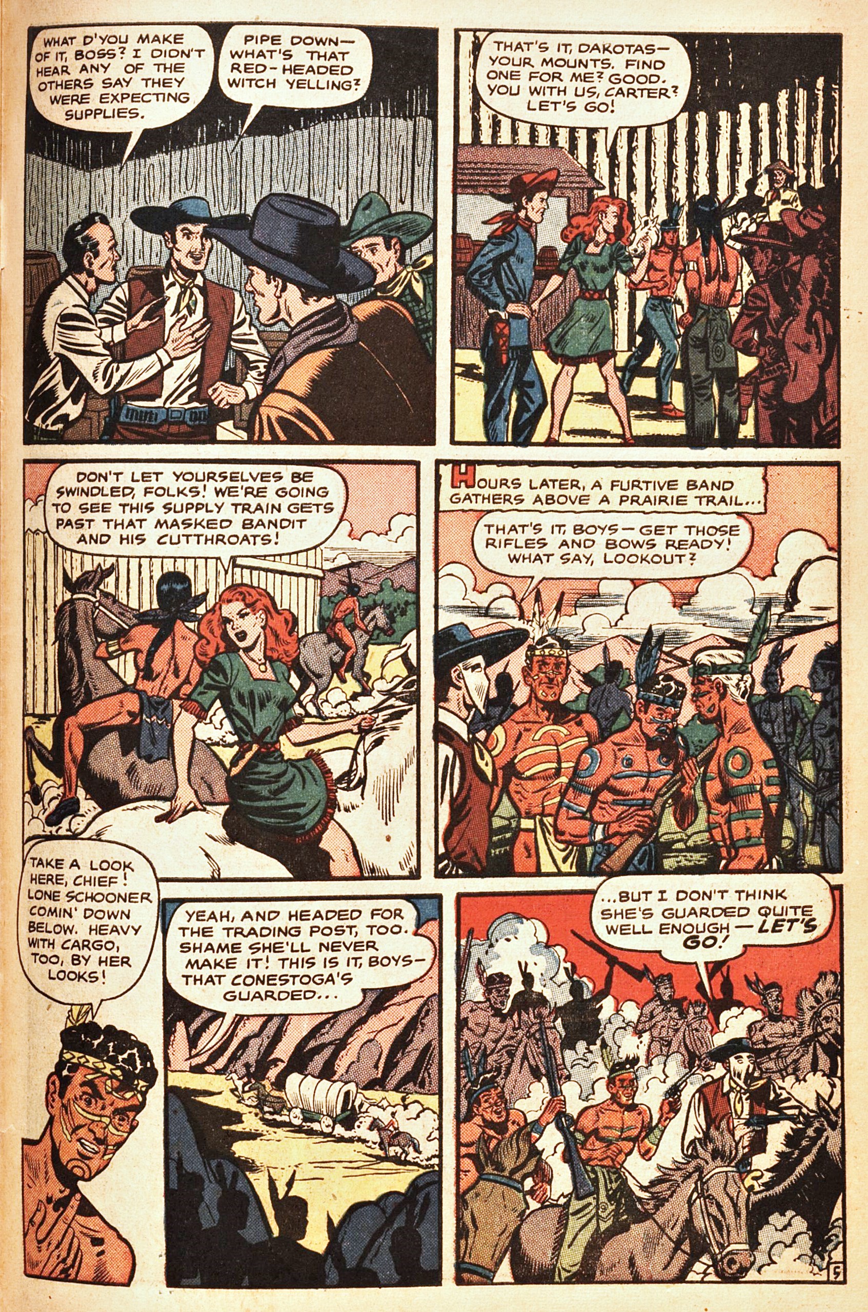 Read online Firehair (1951) comic -  Issue #7 - 31