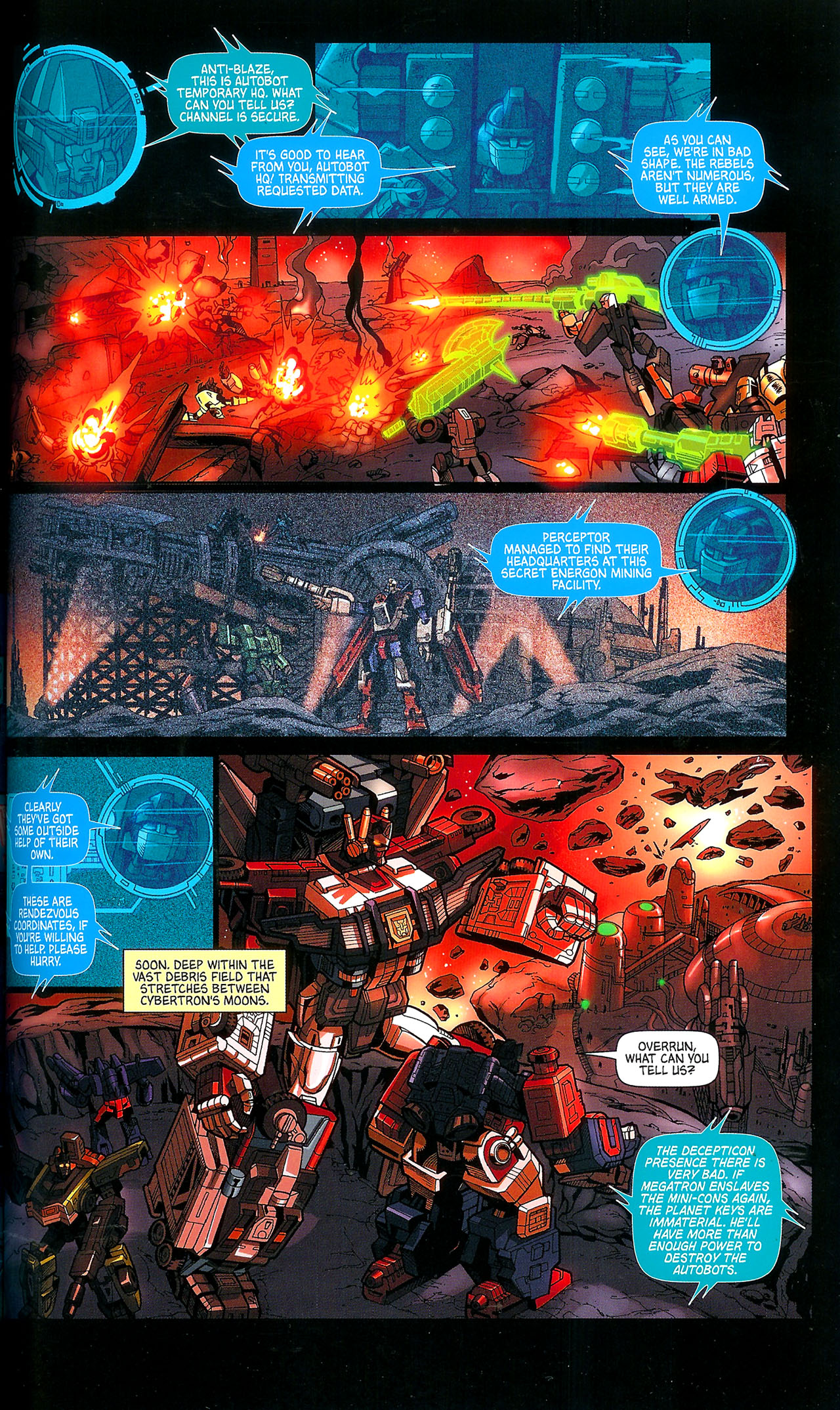 Read online Transformers: Cybertron: Balancing Act comic -  Issue # TPB - 62