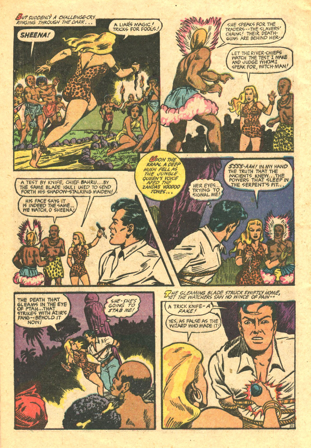 Read online Jungle Comics comic -  Issue #158 - 32