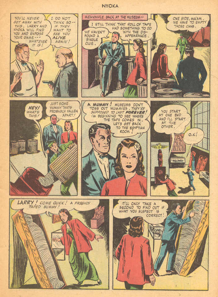 Read online Nyoka the Jungle Girl (1945) comic -  Issue #5 - 17