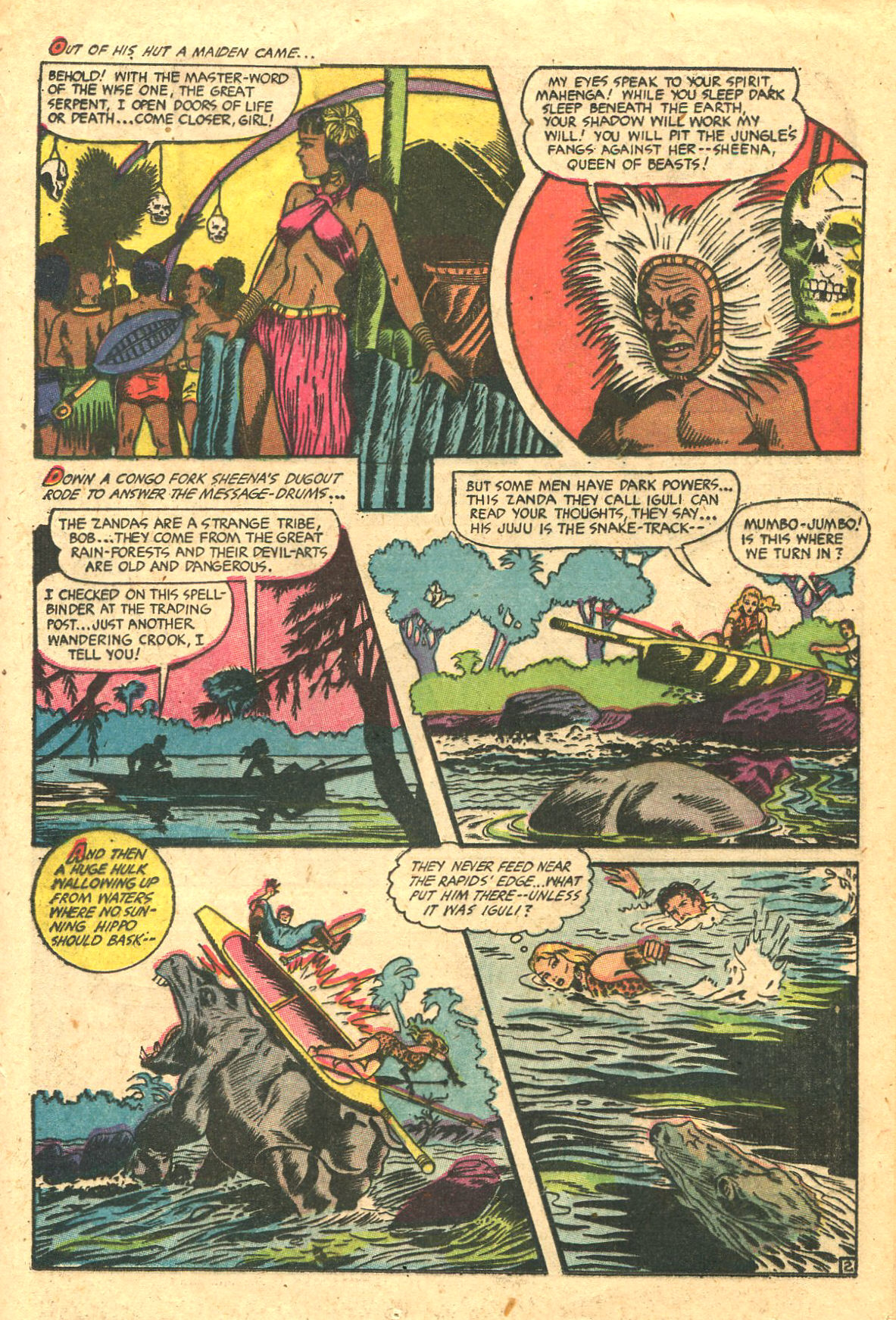 Read online Jungle Comics comic -  Issue #158 - 21