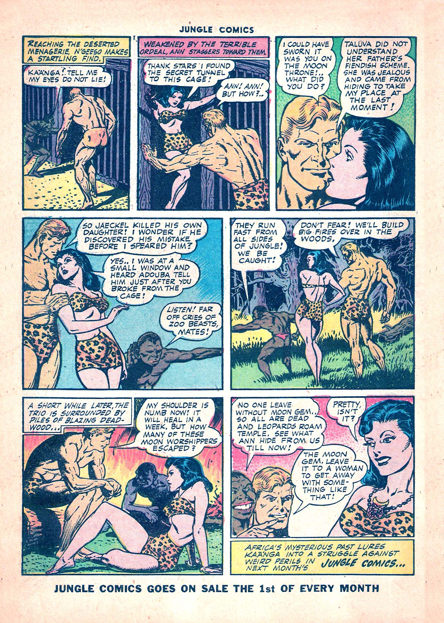 Read online Jungle Comics comic -  Issue #42 - 16