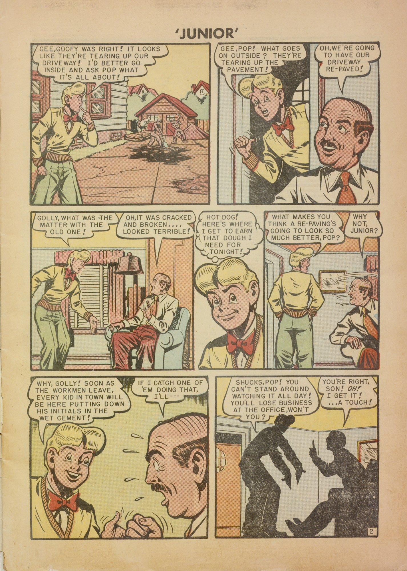 Read online Junior (1947) comic -  Issue #14 - 3