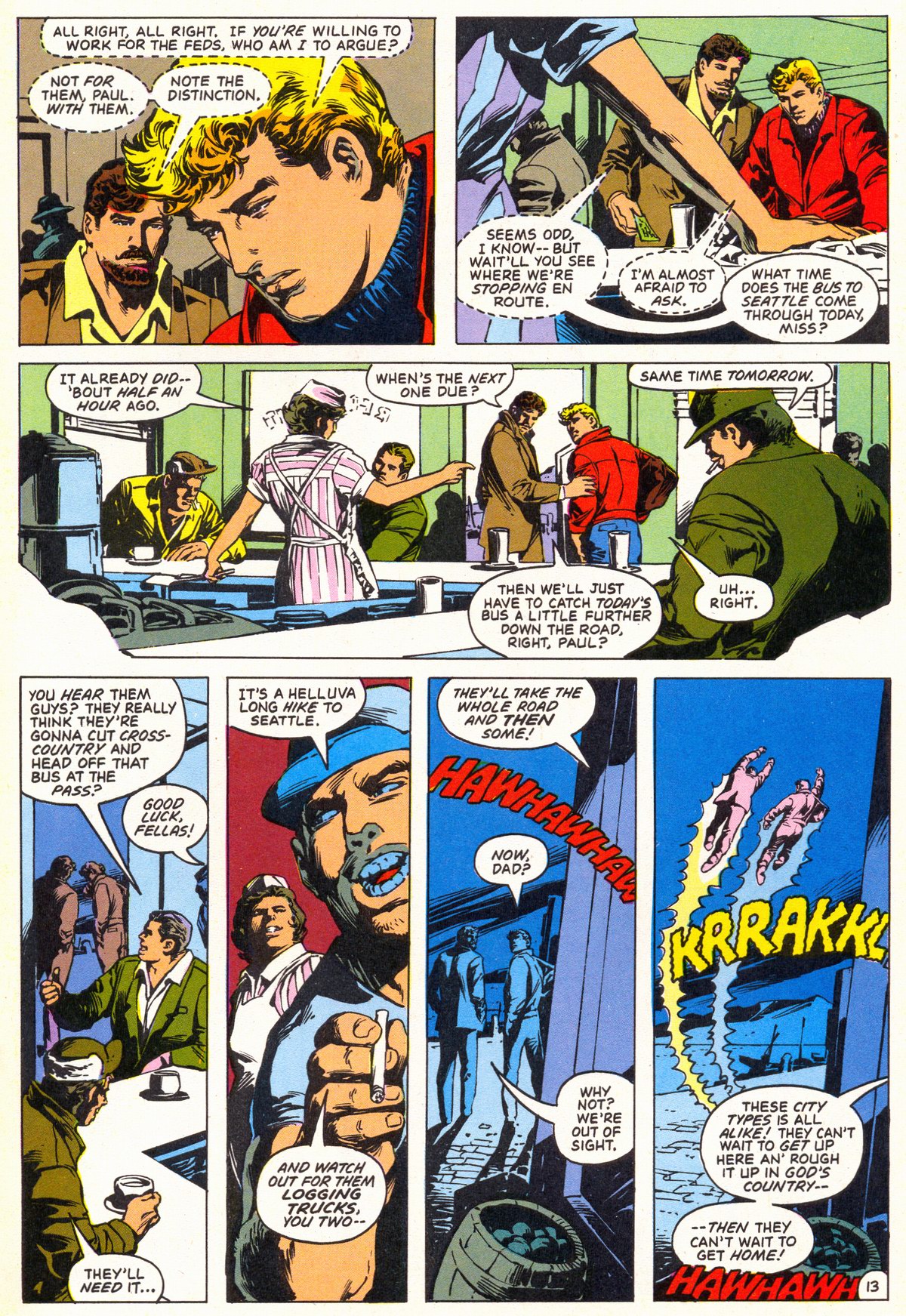 Read online Captain Thunder and Blue Bolt comic -  Issue #8 - 15