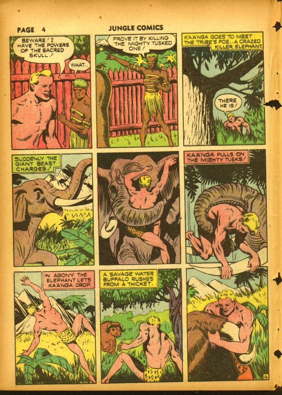 Read online Jungle Comics comic -  Issue #19 - 6