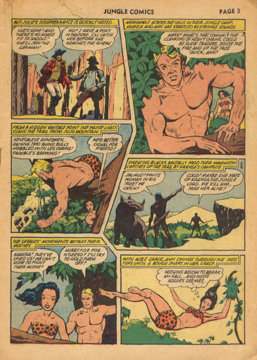 Read online Jungle Comics comic -  Issue #38 - 4