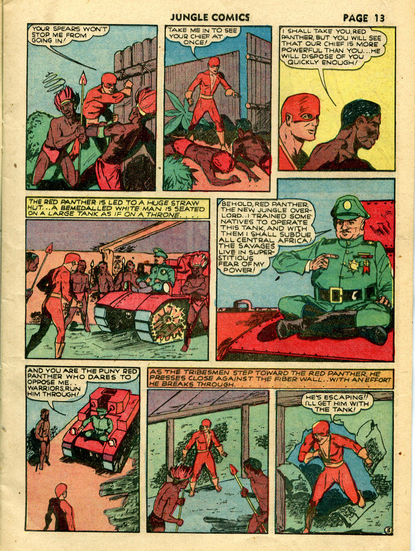 Read online Jungle Comics comic -  Issue #15 - 16