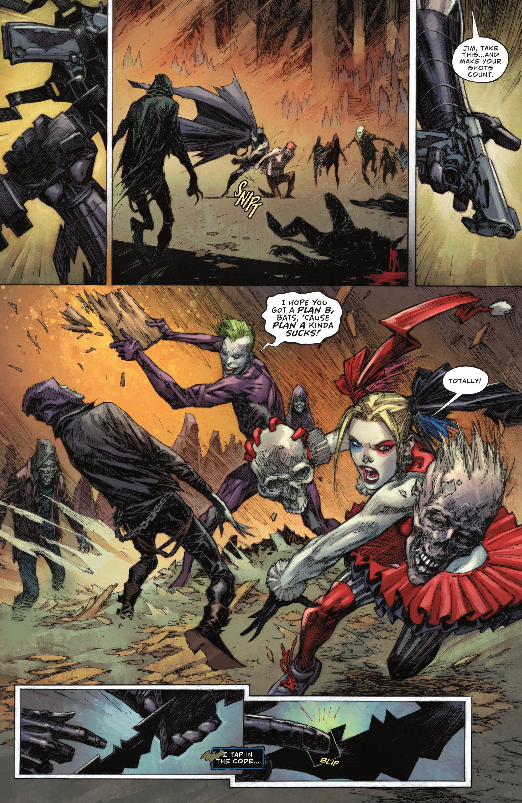 Read online Batman & The Joker: The Deadly Duo comic -  Issue #6 - 13
