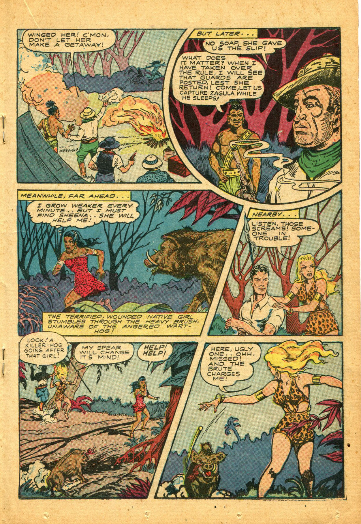 Read online Sheena, Queen of the Jungle (1942) comic -  Issue #5 - 29
