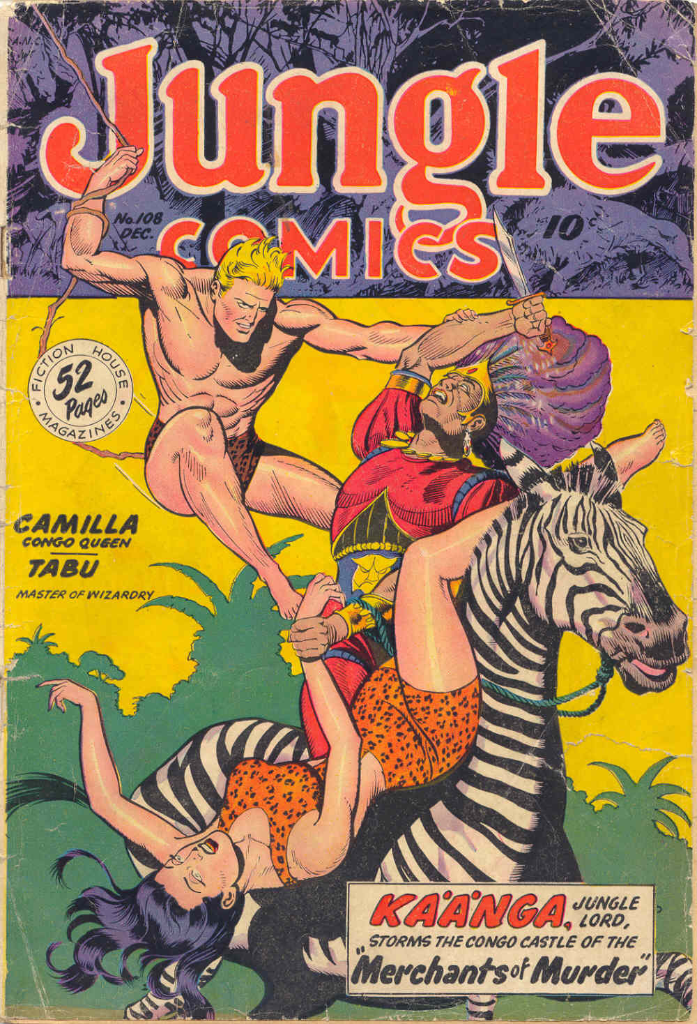 Read online Jungle Comics comic -  Issue #108 - 1