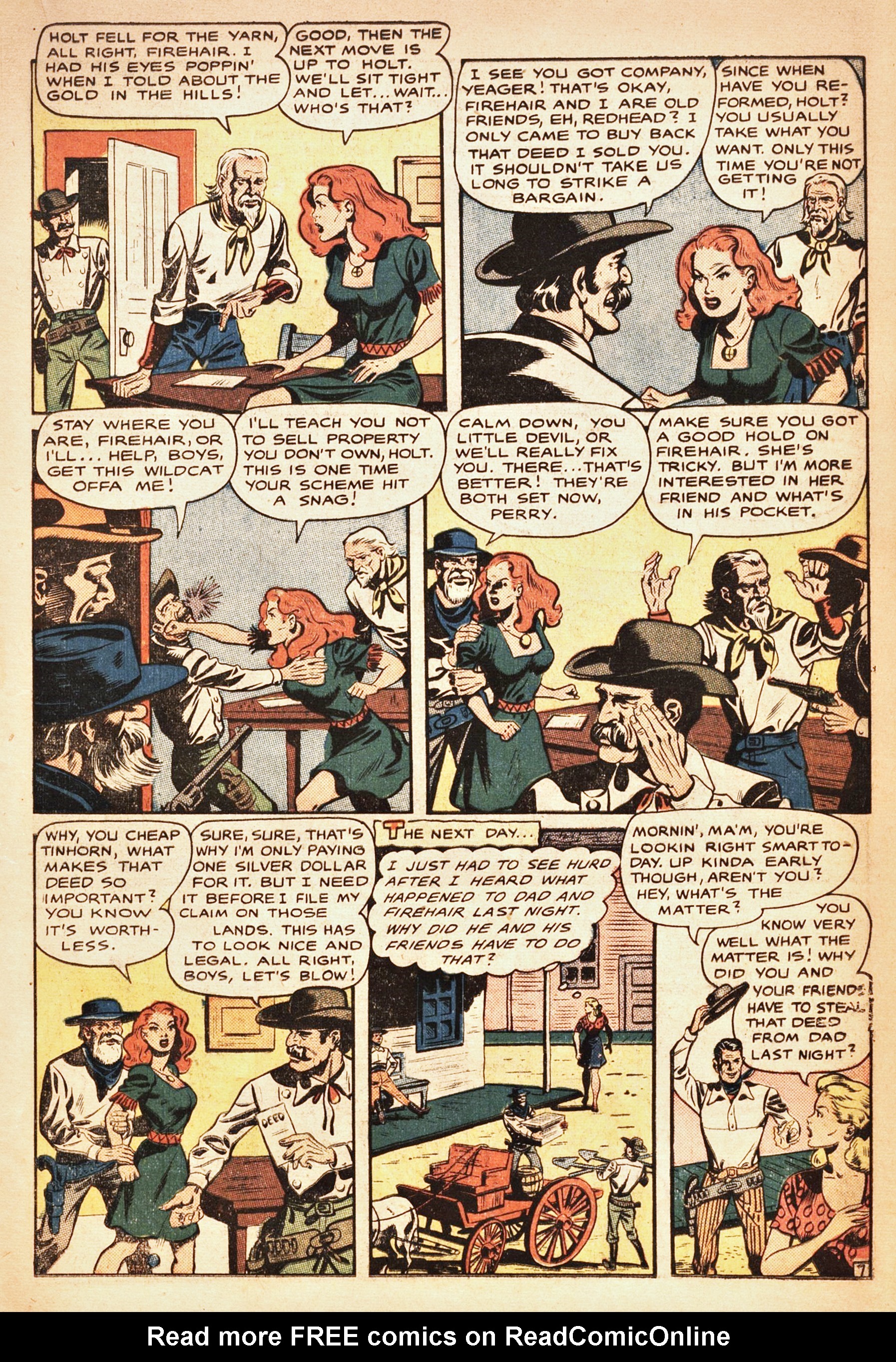 Read online Pioneer West Romances comic -  Issue #4 - 19