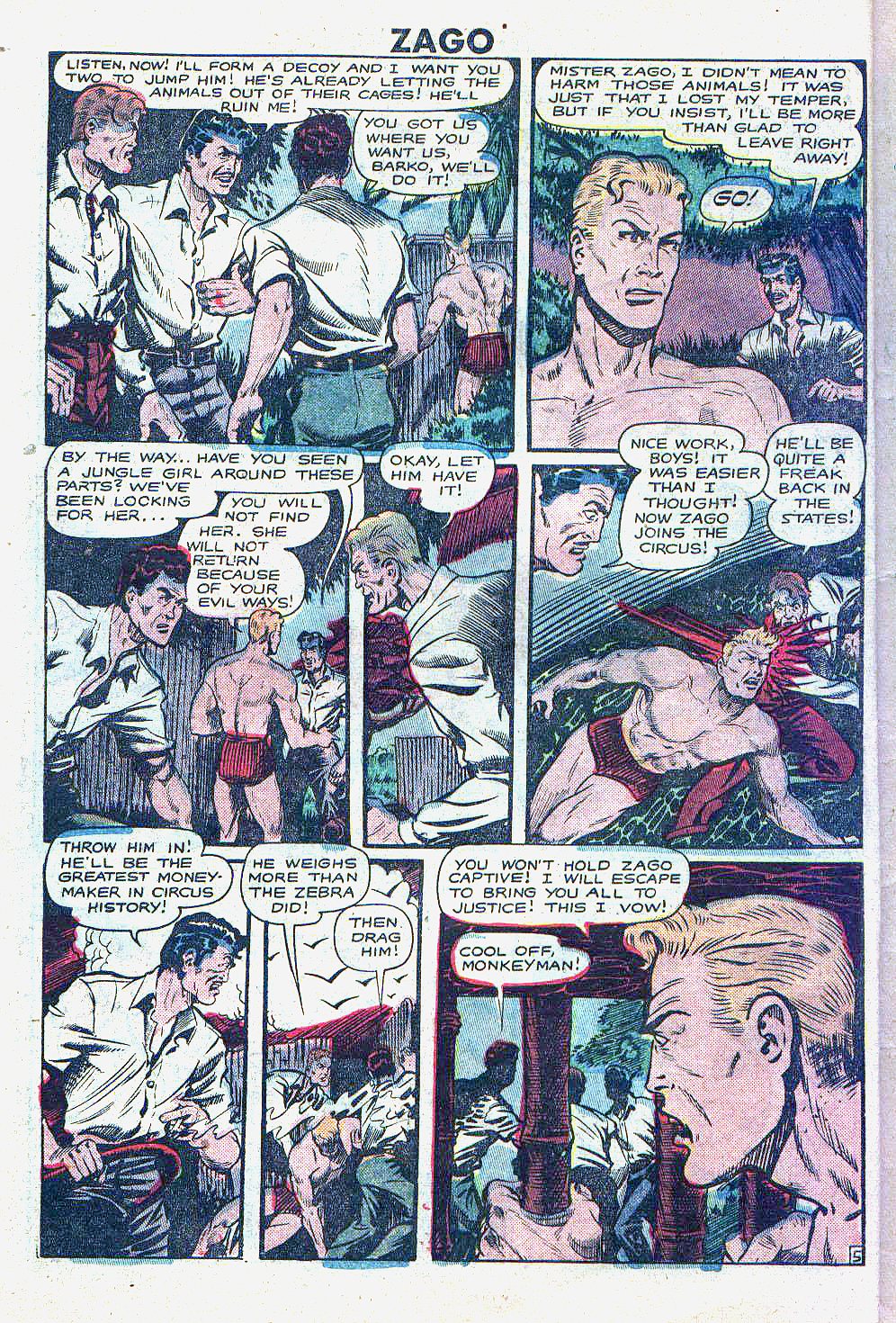 Read online Zago comic -  Issue #3 - 7