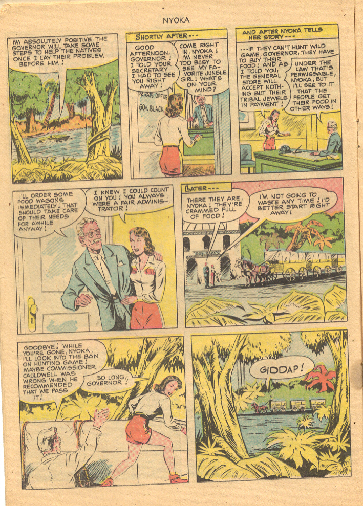 Read online Nyoka the Jungle Girl (1945) comic -  Issue #57 - 16